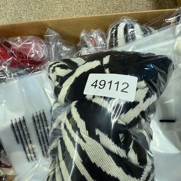 Sag Harbor Cardigan Women M Medium Black Animal Print One Button Long Sleeve - Picture 6 of 6